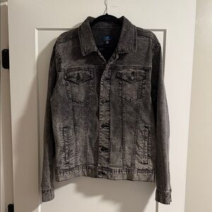 George Charcoal Denim Jacket